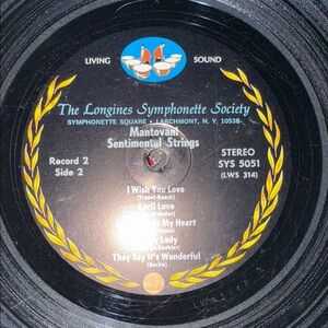 Vinyl Record - Black